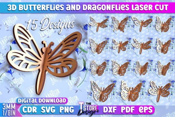 3D Dragonflies 3D Butterflies Bundle Review