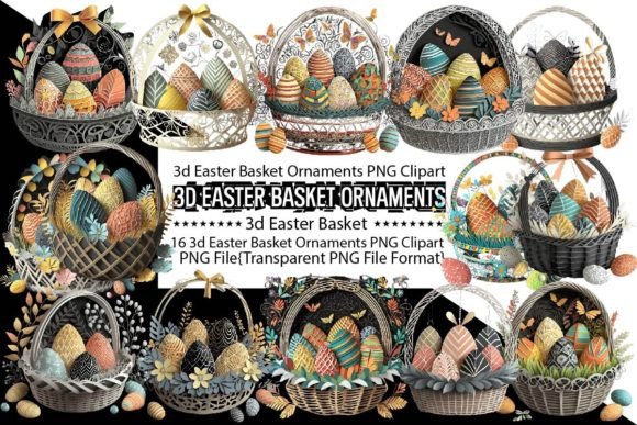 3d Easter Basket Ornaments Bundle Review