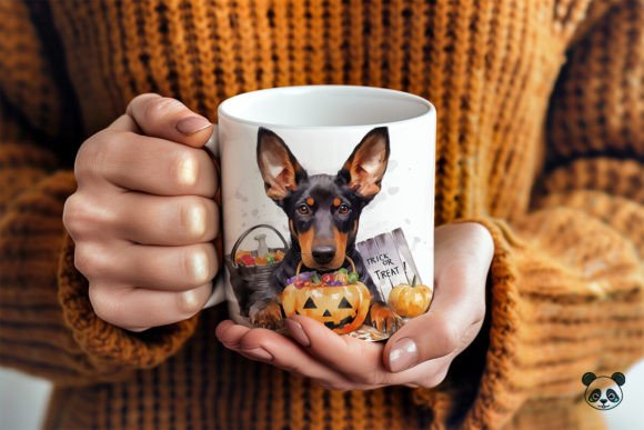 Doberman Pinscher Trick or Treat 3D Mug Wrap 1 Graphics and Crafts Review
