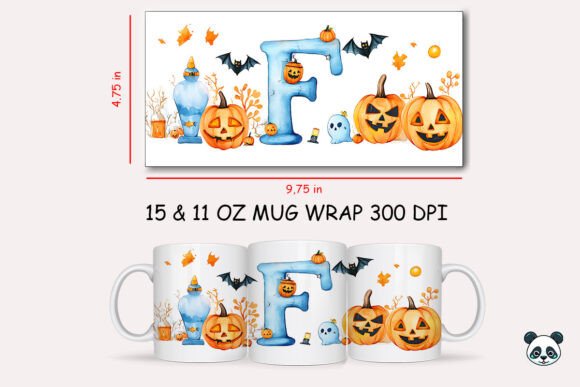 Halloween Letter F Mug Wrap Sublimation 2: A Designer’s Review for Crafts and Graphics