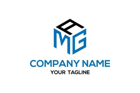 Initial Letter MAG or AMG Logo Graphics and Logos
