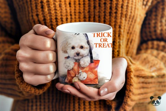 Poodle Trick or Treat 3D Mug Wrap: A Designer’s Review for Crafts and Graphics