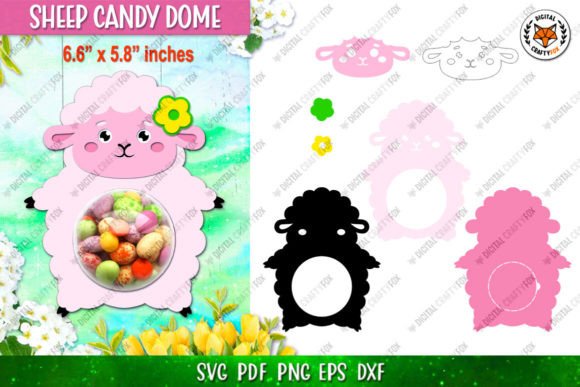 Sheep Candy Dome Holder SVG: Laser Cutting & Spring Amp Review