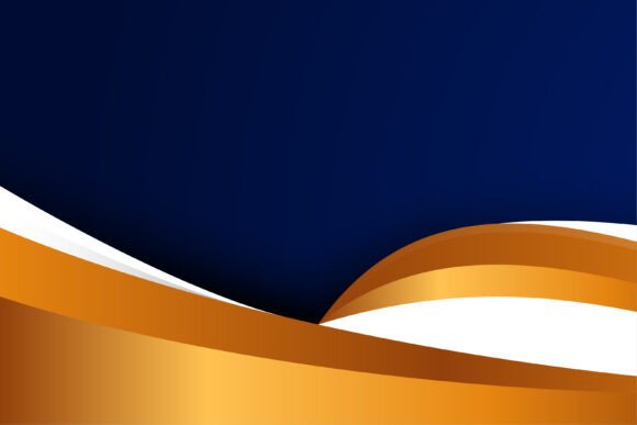 Wave Gold Blue White Background Graphics and Backgrounds Review