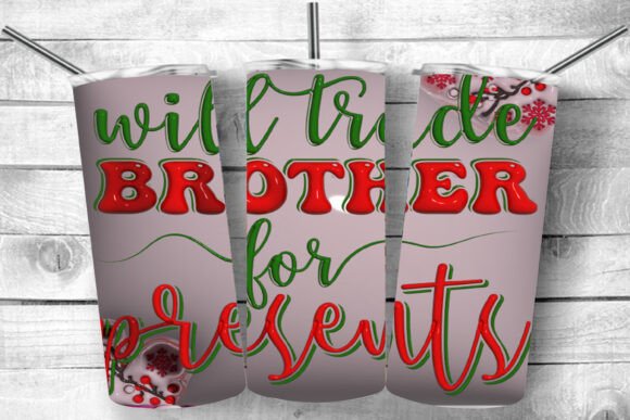 Will Trade Brother for Presents Tumbler Review